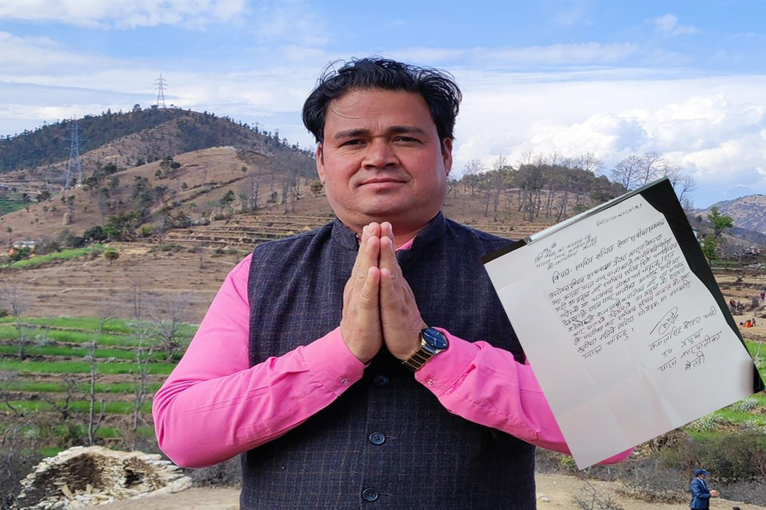 बैतडीको पाटन नगरपालिकाका उपप्रमुख बोहराले स्वकीय सचिवको सेवा सुविधा नलिने 